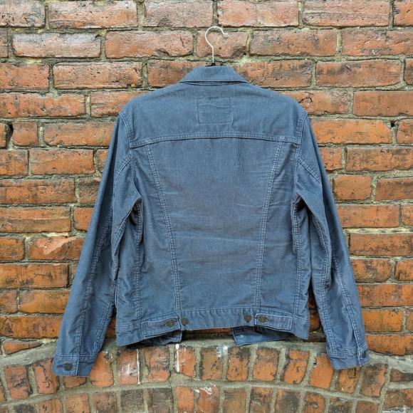 Levi's Dark Blue Corduroy Jacket - Picture 4 of 6